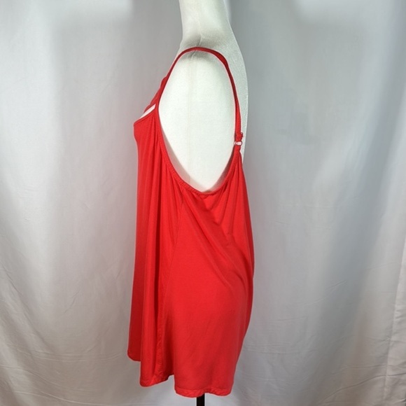 Torrid Red Lattice Strappy Tank Top - Picture 3 of 9